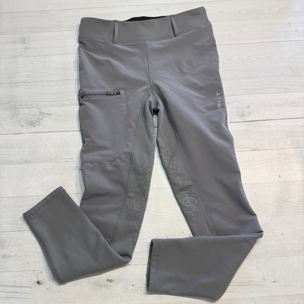 Ariat Tech Boreas 2.0 Half Grip tight grey women's medium